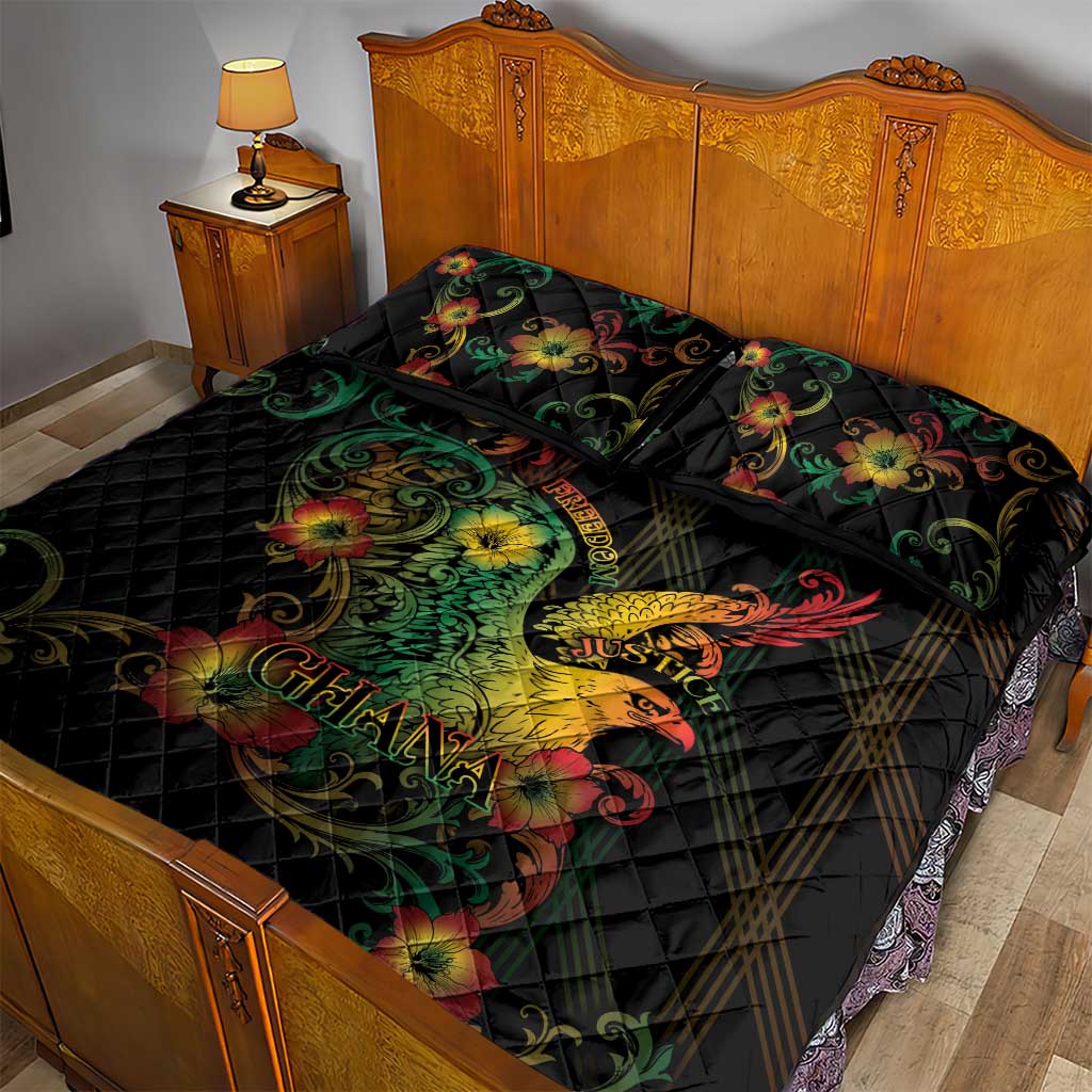 Ghana Quilt Bed Set Eagle Of Freedom And Justice
