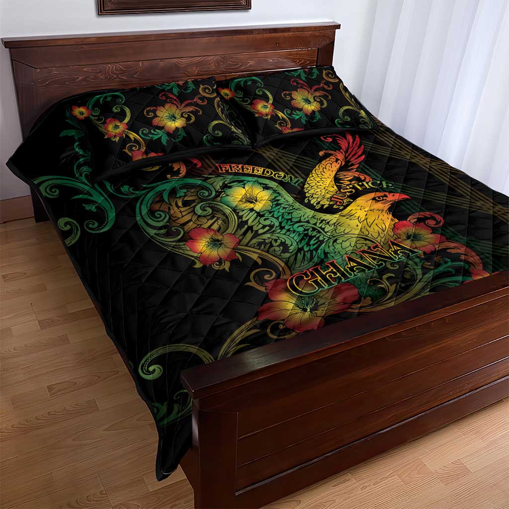 Ghana Quilt Bed Set Eagle Of Freedom And Justice