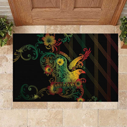 Ghana Rubber Doormat Eagle Of Freedom And Justice