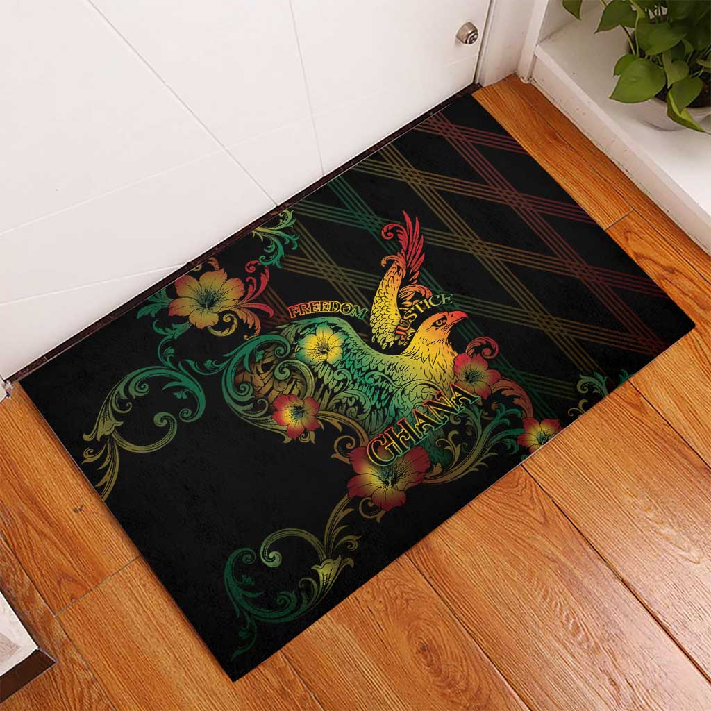 Ghana Rubber Doormat Eagle Of Freedom And Justice