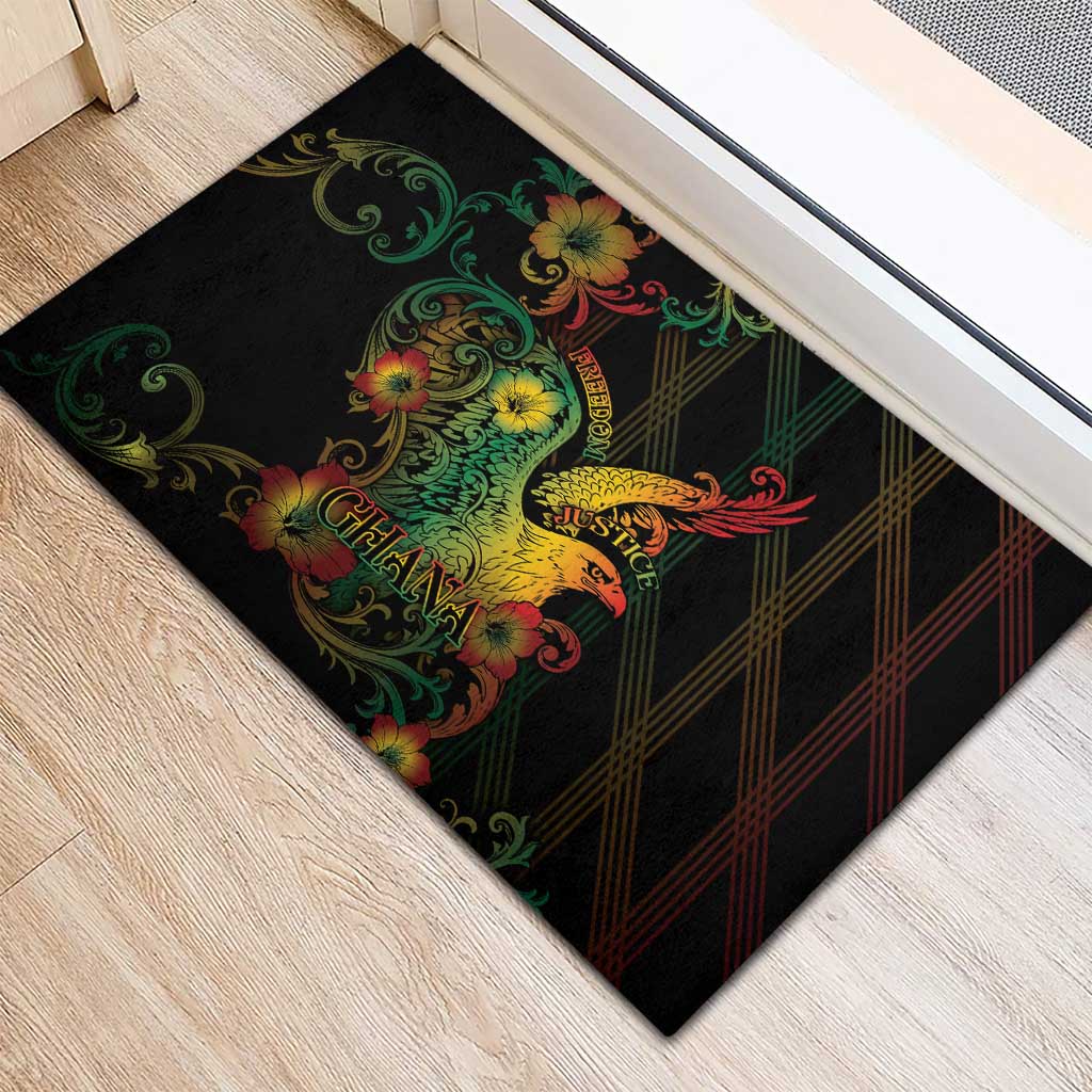 Ghana Rubber Doormat Eagle Of Freedom And Justice