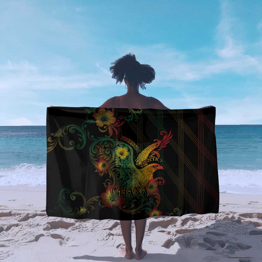Ghana Sarong Eagle Of Freedom And Justice