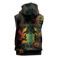 Personalized Ghana Sleeveless Hoodie Eagle Of Freedom And Justice