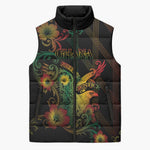 Personalized Ghana Sleeveless Puffer Jacket Eagle Of Freedom And Justice