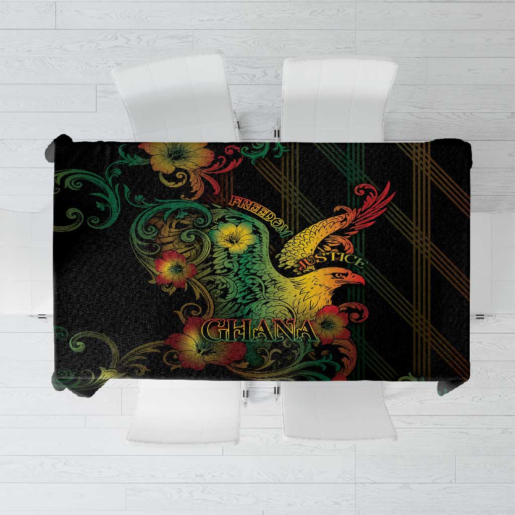 Ghana Tablecloth Eagle Of Freedom And Justice