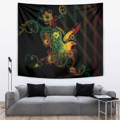 Ghana Tapestry Eagle Of Freedom And Justice