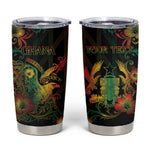 Personalized Ghana Tumbler Cup Eagle Of Freedom And Justice