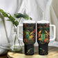 Personalized Ghana Tumbler With Handle Eagle Of Freedom And Justice