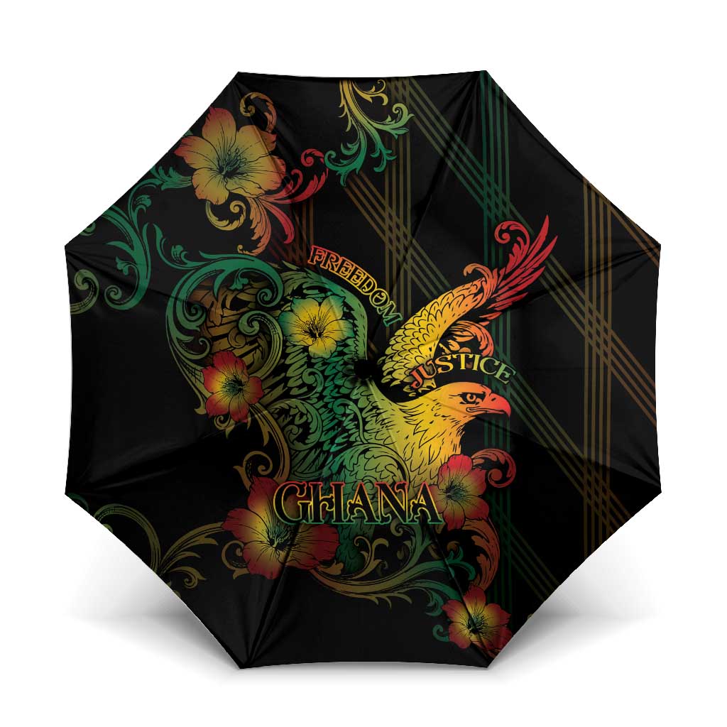 Ghana Umbrella Eagle Of Freedom And Justice