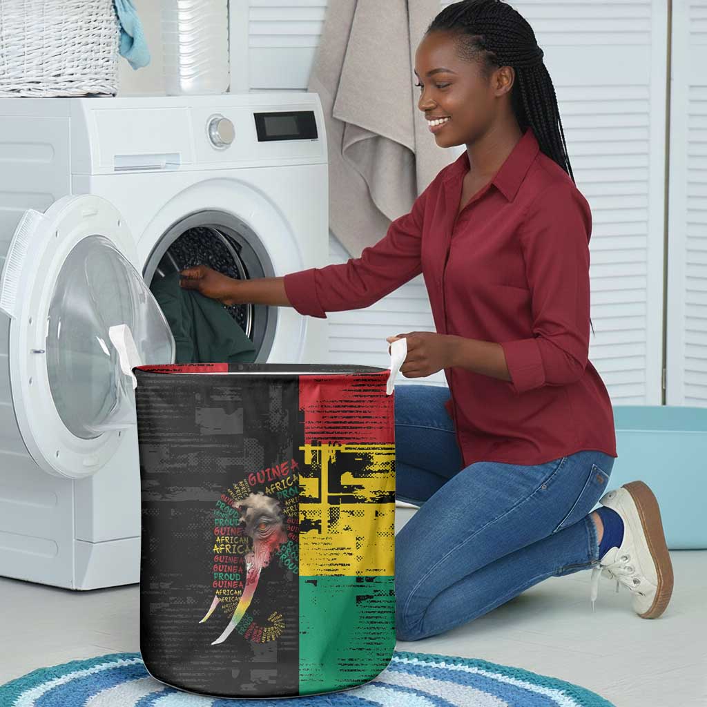 Guinea Laundry Basket Elephant Soul African