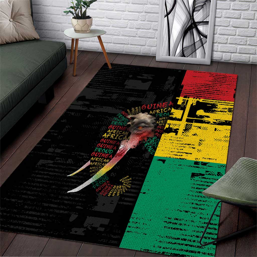 Guinea Area Rug Elephant Soul African