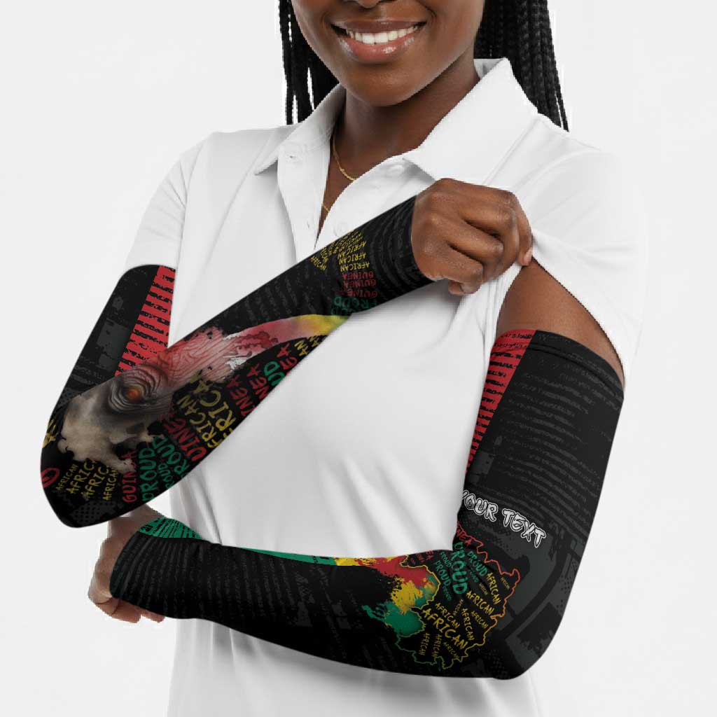 Personalized Guinea Arm Sleeves Elephant Soul African