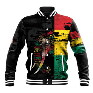 Personalized Guinea Baseball Jacket Elephant Soul African