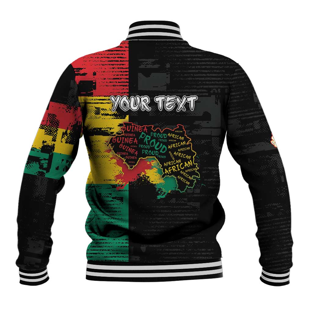 Personalized Guinea Baseball Jacket Elephant Soul African
