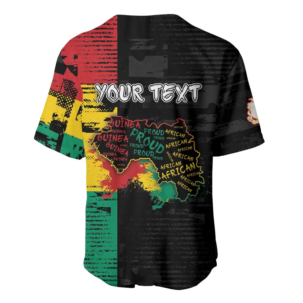 Personalized Guinea Baseball Jersey Elephant Soul African