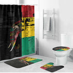 Guinea Bathroom Set Elephant Soul African