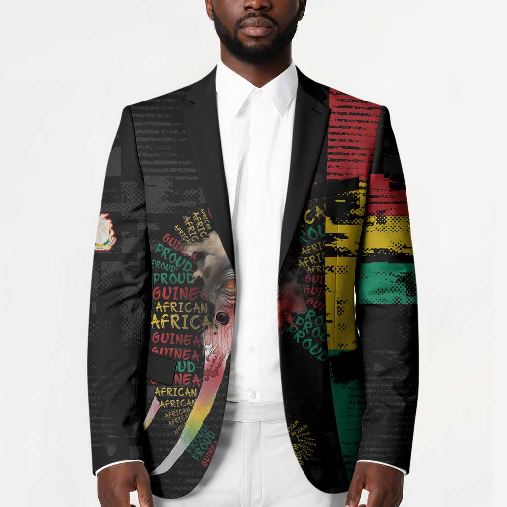 Personalized Guinea Blazer Elephant Soul African