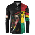 Personalized Guinea Button Sweatshirt Elephant Soul African