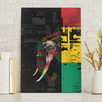 Guinea Canvas Wall Art Elephant Soul African