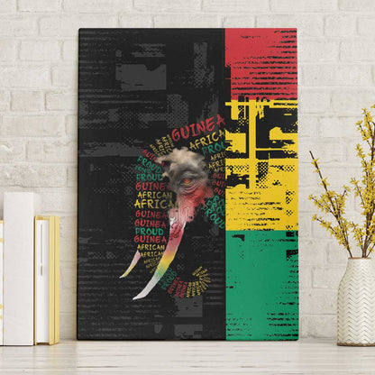 Guinea Canvas Wall Art Elephant Soul African