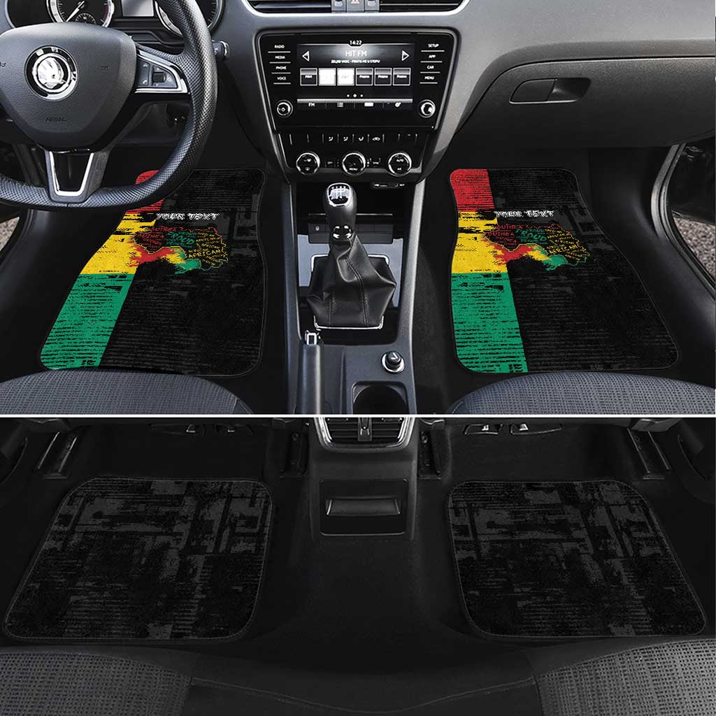 Personalized Guinea Car Mats Elephant Soul African