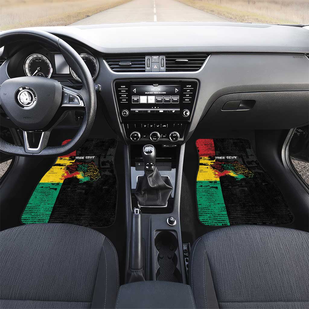 Personalized Guinea Car Mats Elephant Soul African