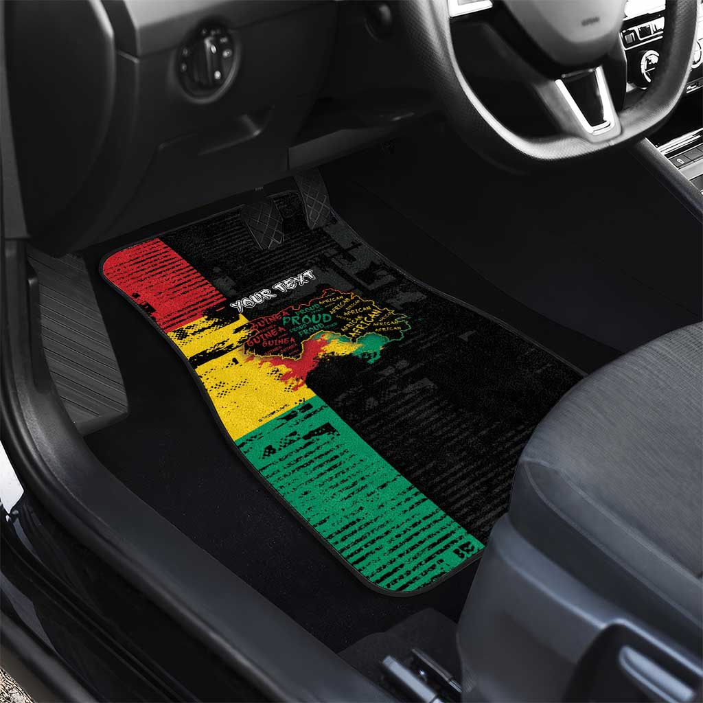 Personalized Guinea Car Mats Elephant Soul African