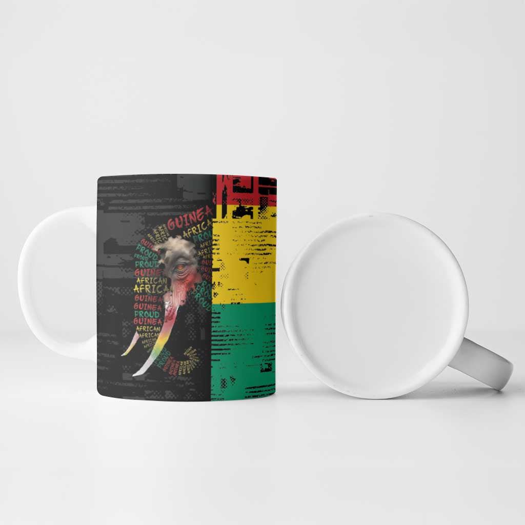 Personalized Guinea Ceramic Mug Elephant Soul African
