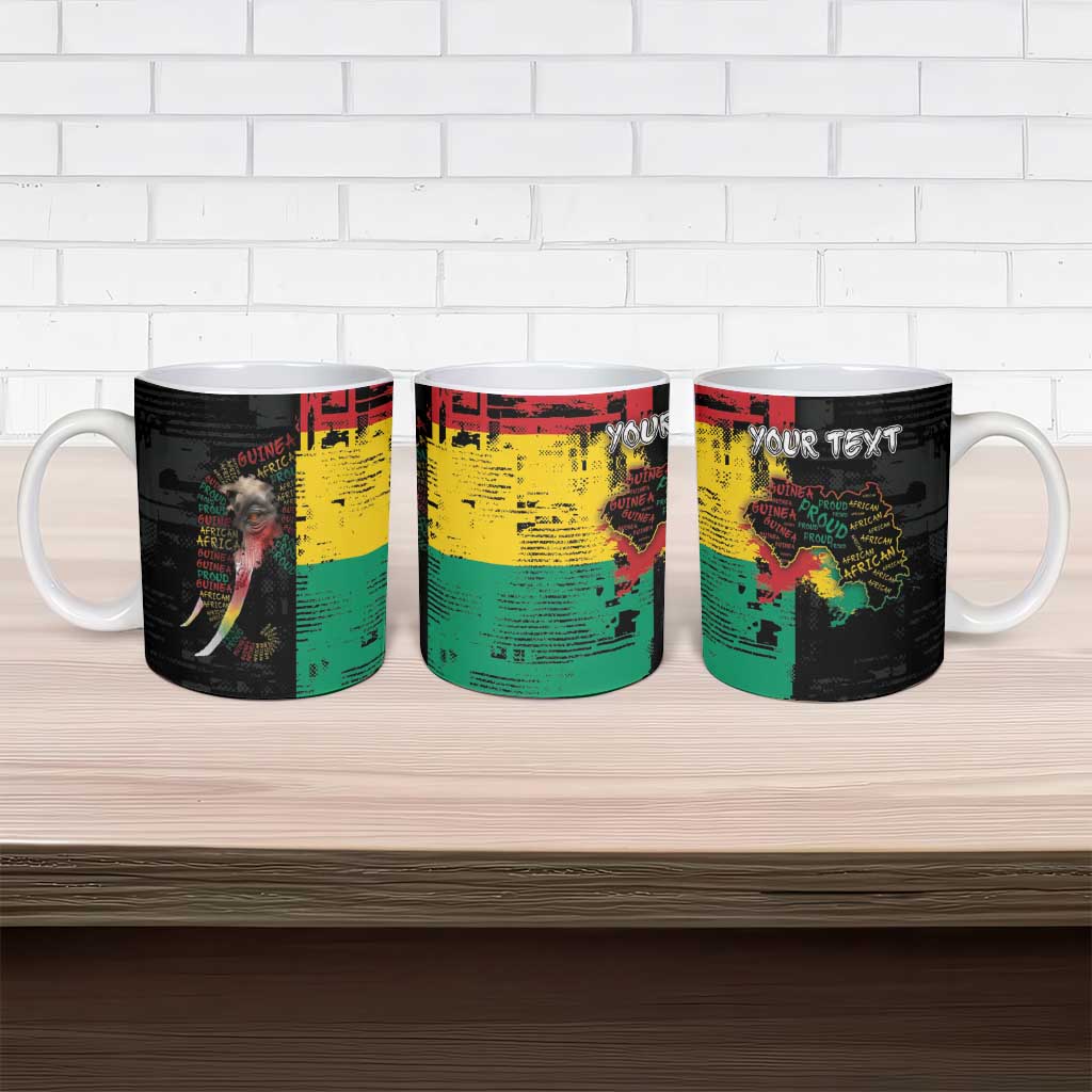 Personalized Guinea Ceramic Mug Elephant Soul African