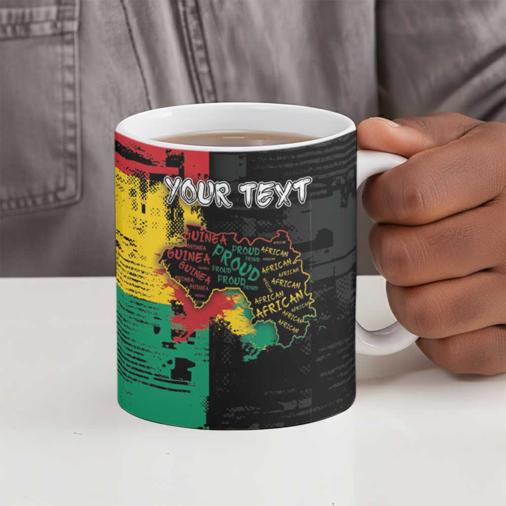Personalized Guinea Ceramic Mug Elephant Soul African