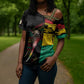 Personalized Guinea Cross Shoulder Shirt Elephant Soul African