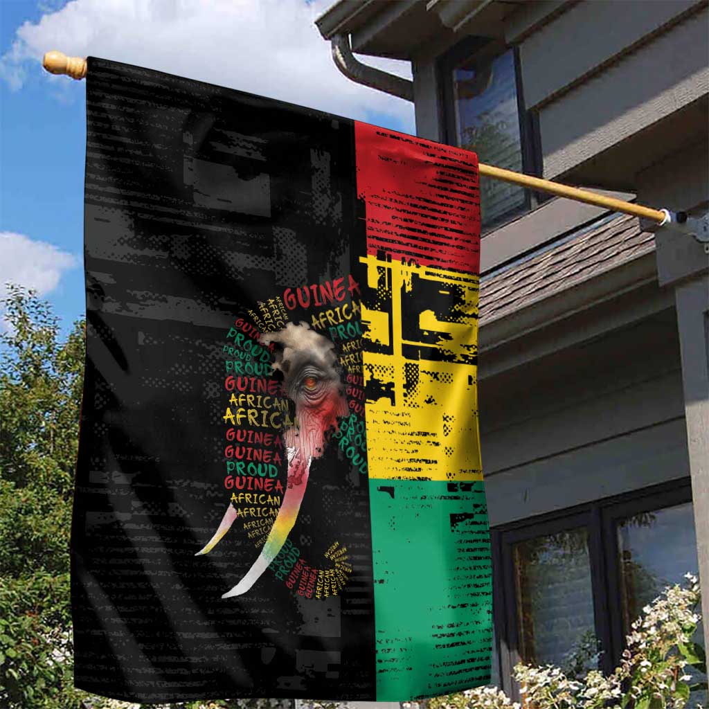 Guinea Garden Flag Elephant Soul African