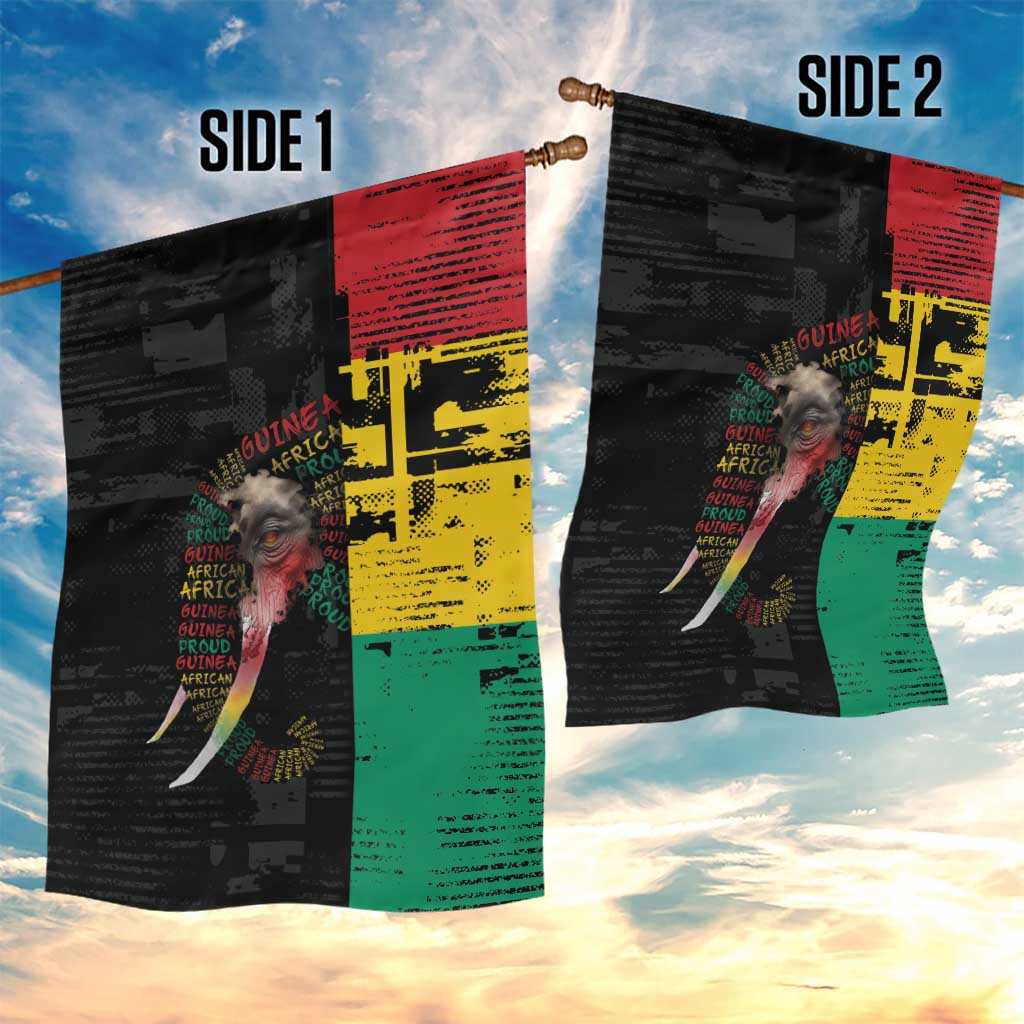 Guinea Garden Flag Elephant Soul African