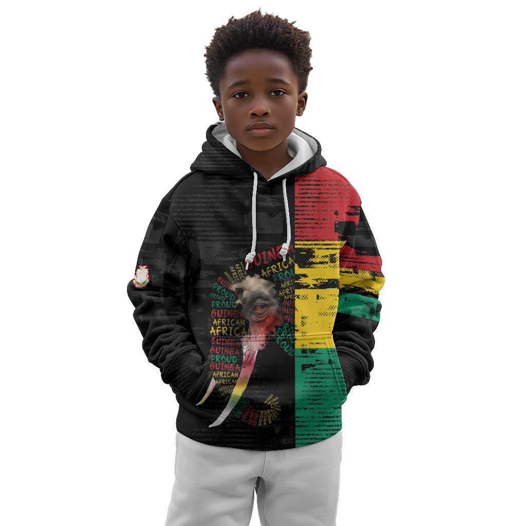 Personalized Guinea Kid Hoodie Elephant Soul African