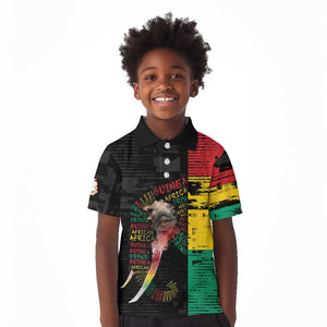 Personalized Guinea Kid Polo Shirt Elephant Soul African