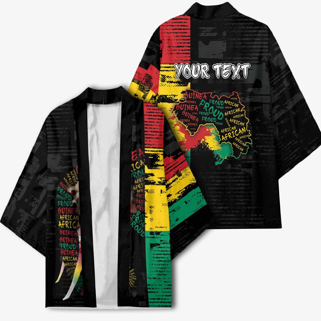 Personalized Guinea Kimono Elephant Soul African