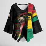 Personalized Guinea Kimono Sleeve Blouse Elephant Soul African