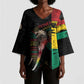 Personalized Guinea Kimono Sleeve Blouse Elephant Soul African
