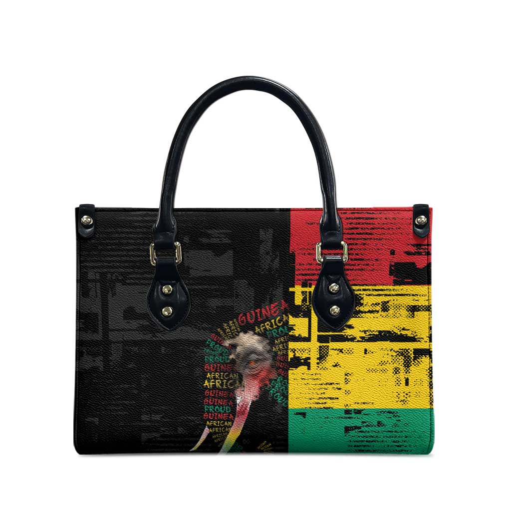 Guinea Leather Bag Elephant Soul African