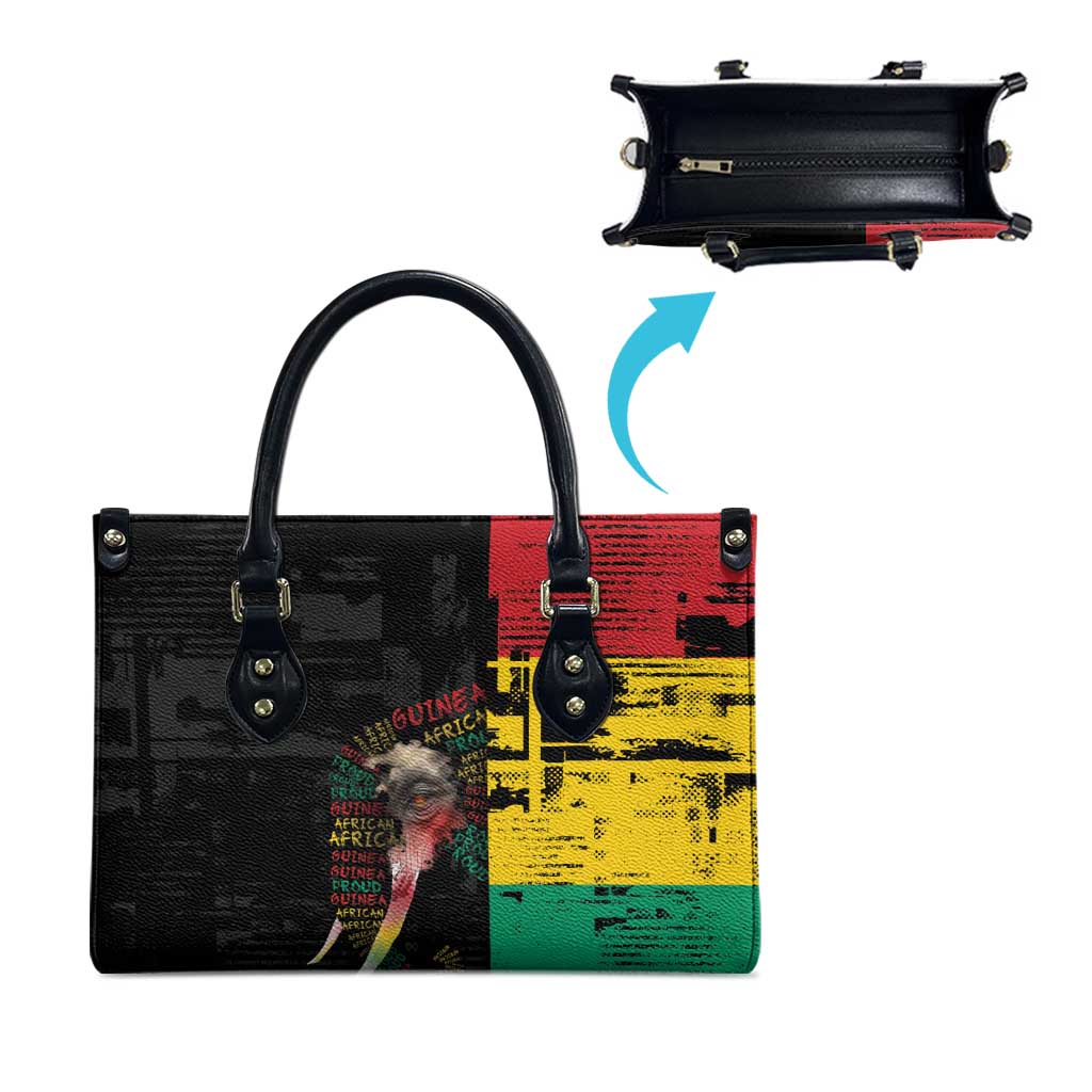 Guinea Leather Bag Elephant Soul African