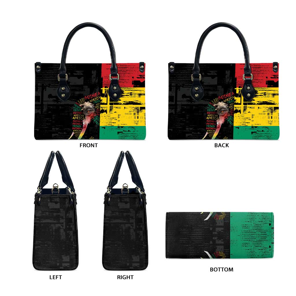Guinea Leather Bag Elephant Soul African