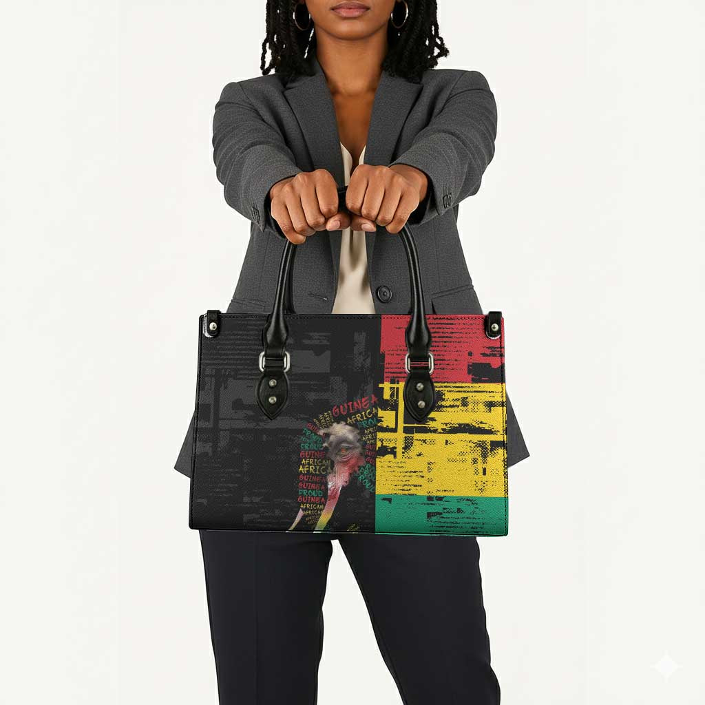 Guinea Leather Bag Elephant Soul African