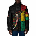 Personalized Guinea Padded Jacket Elephant Soul African