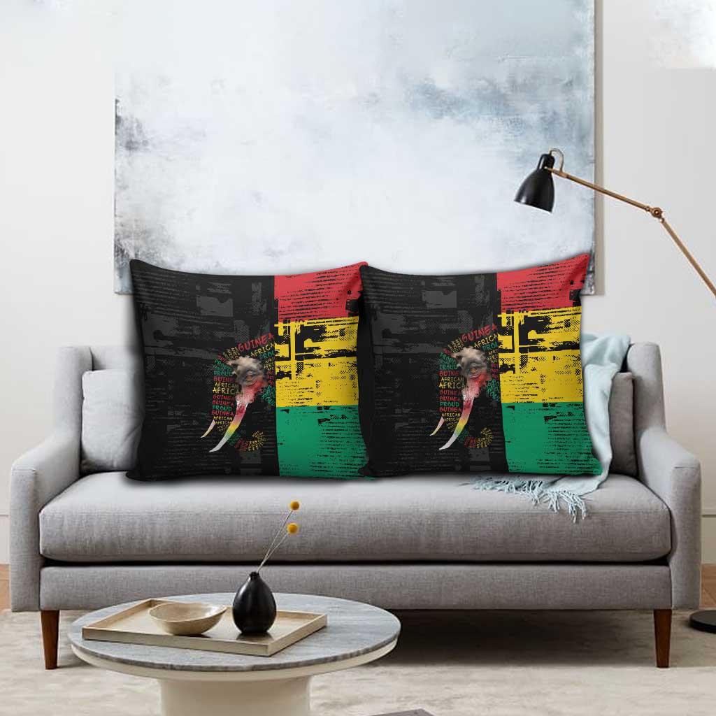Guinea Pillow Cover Elephant Soul African