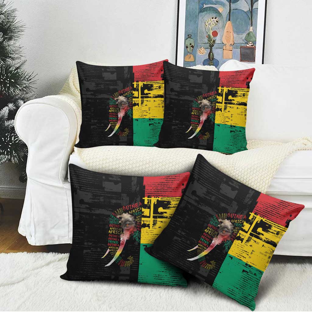 Guinea Pillow Cover Elephant Soul African