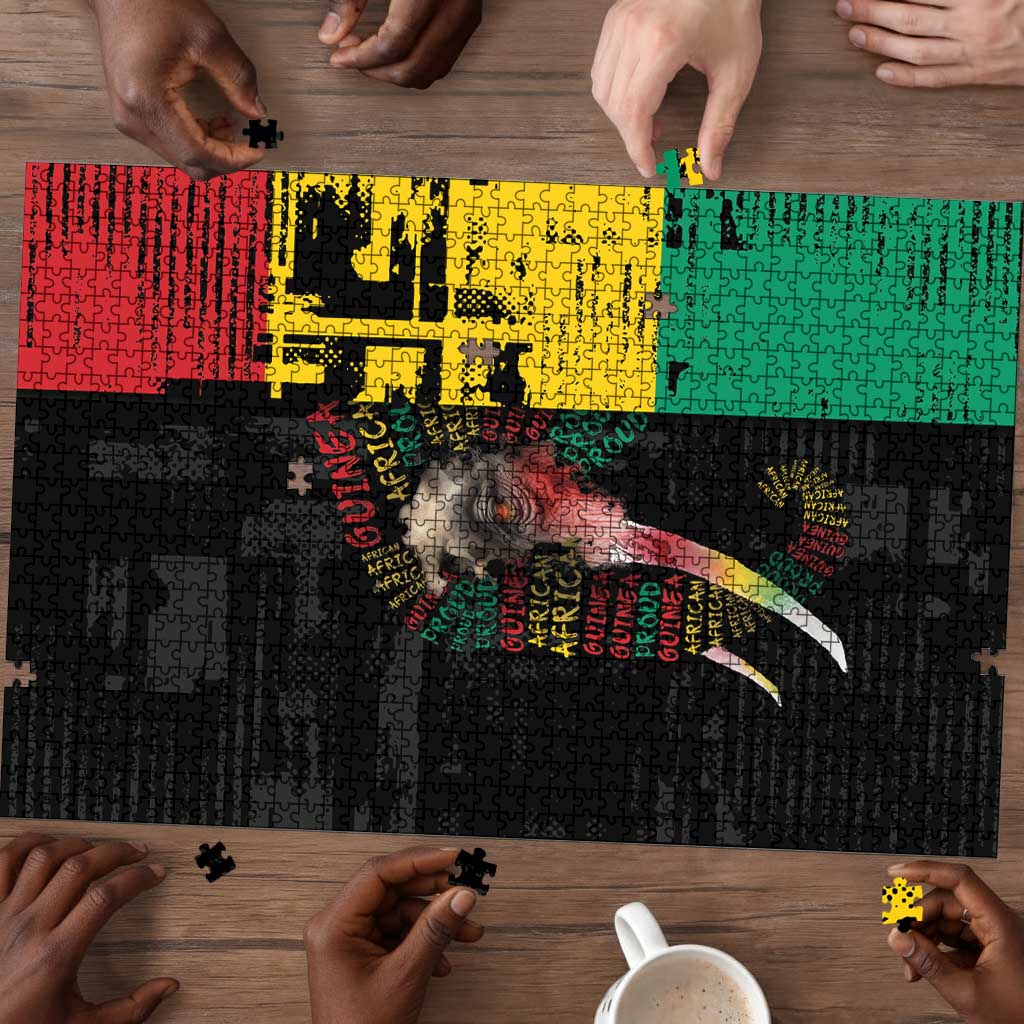 Guinea Puzzle Elephant Soul African