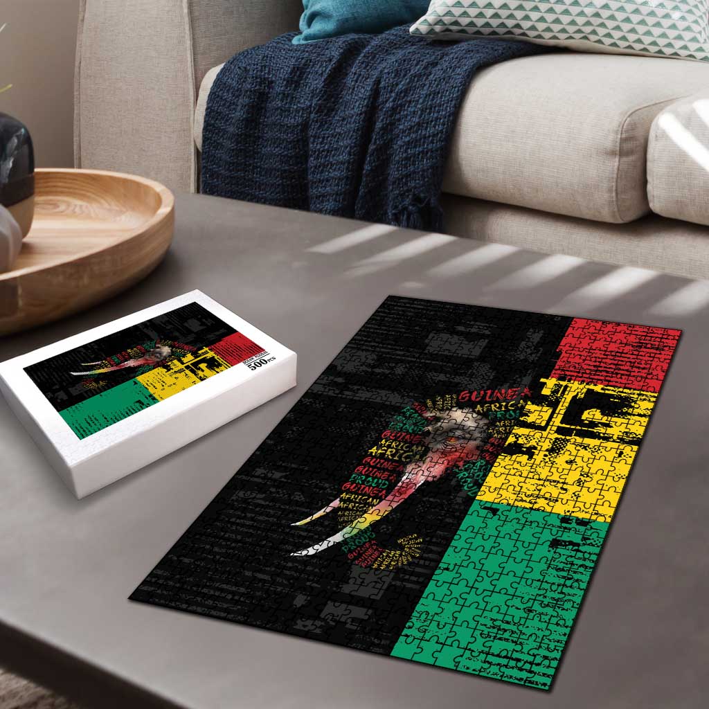 Guinea Puzzle Elephant Soul African