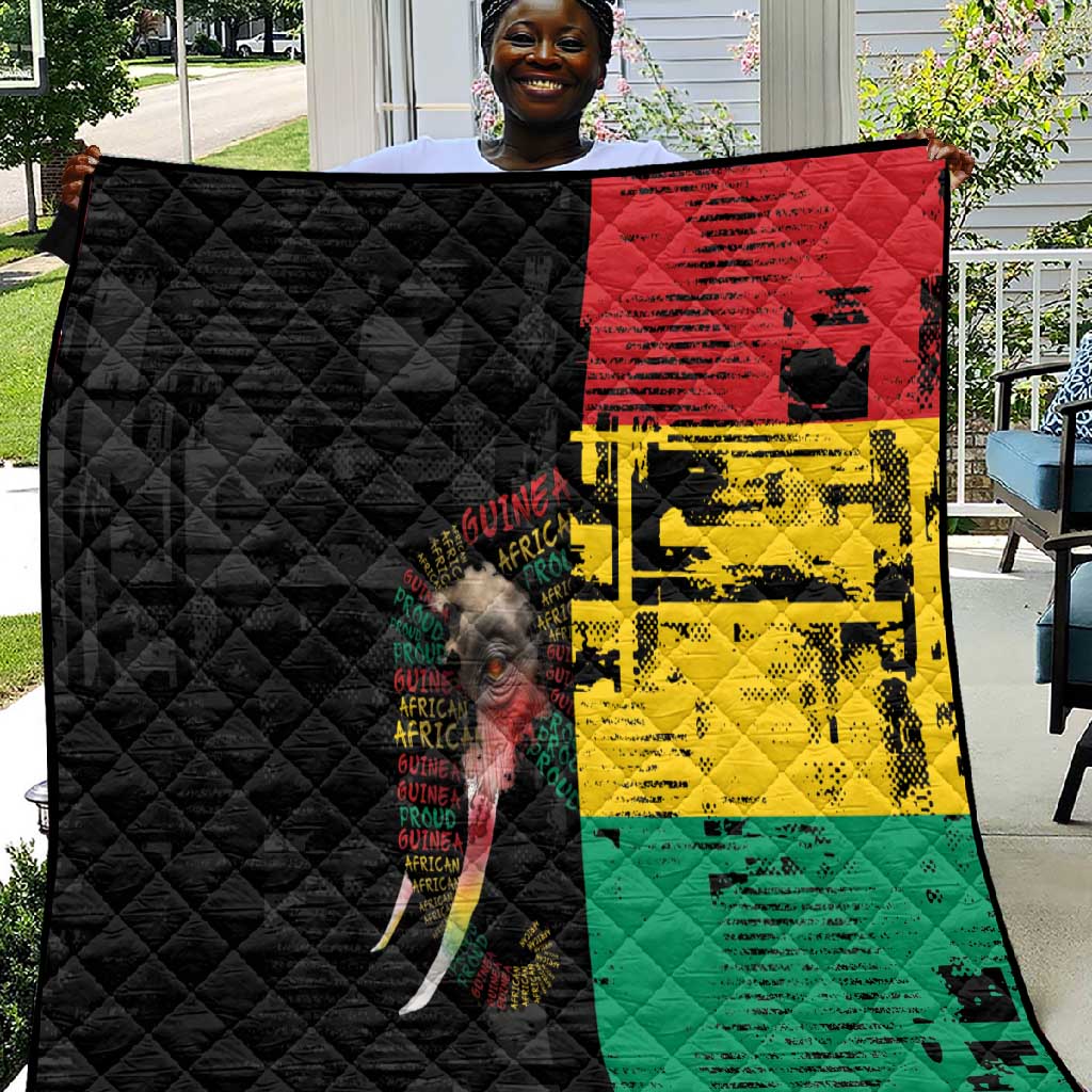 Guinea Quilt Elephant Soul African