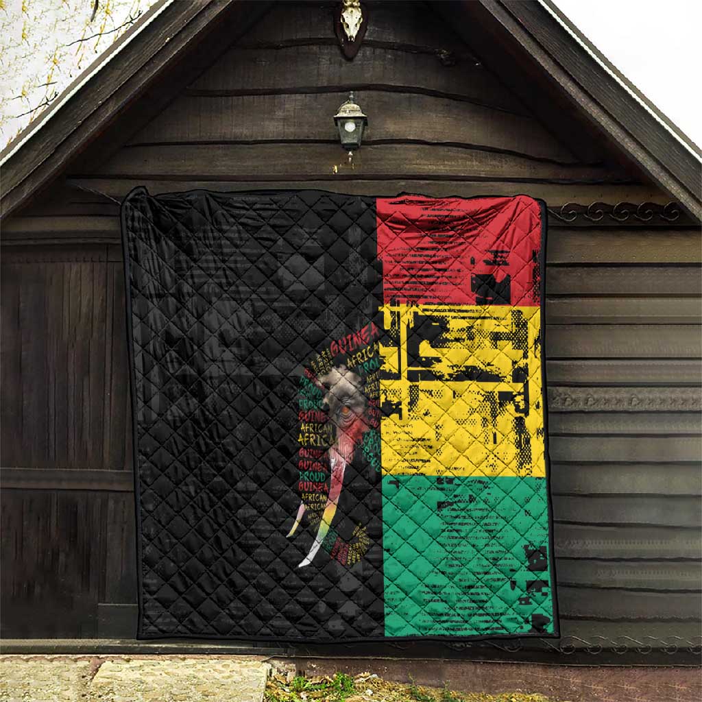Guinea Quilt Elephant Soul African