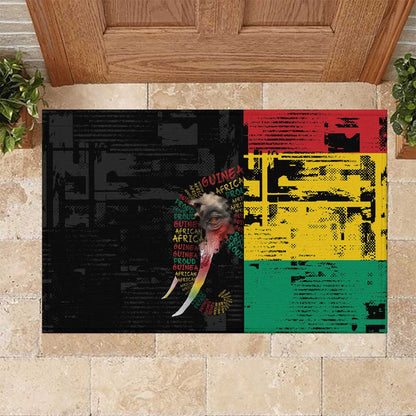 Guinea Rubber Doormat Elephant Soul African